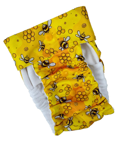 Female Dog Nappies (Flexi-Pants + 2 washable pads)