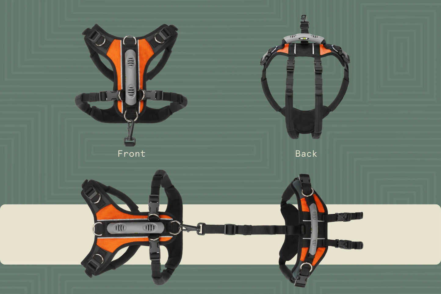 Help ‘Em Up - With U-Band Rear Harness (for 20% of males dogs)