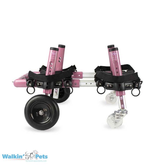 Walkin’ Wheels Full Support Quad 4 Wheel - Dog Wheelchair SMALL (3.5 - 11kg)