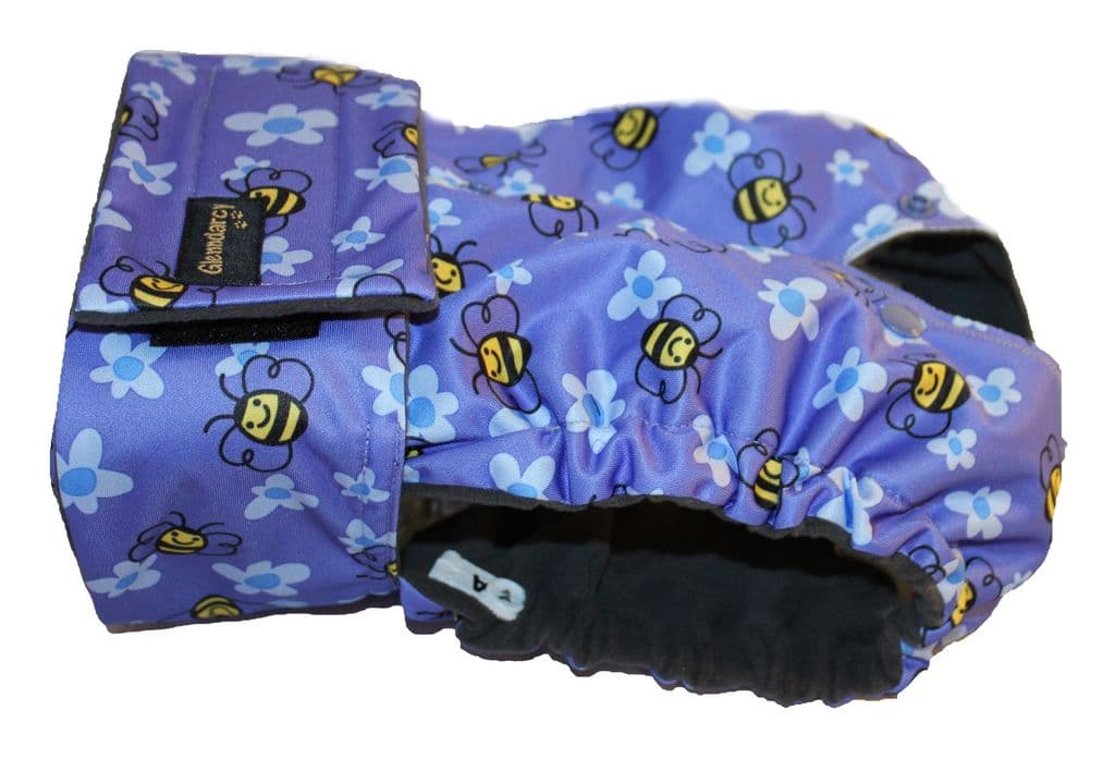 Female Dog Nappies (Flexi-Pants + 2 washable pads)