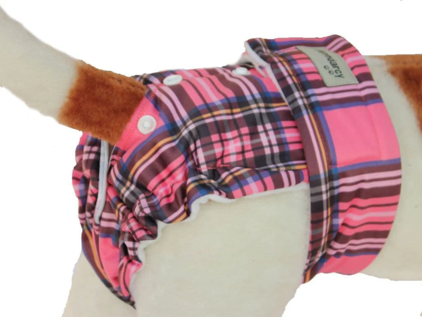 Female Dog Nappies (Flexi-Pants + 2 washable pads)